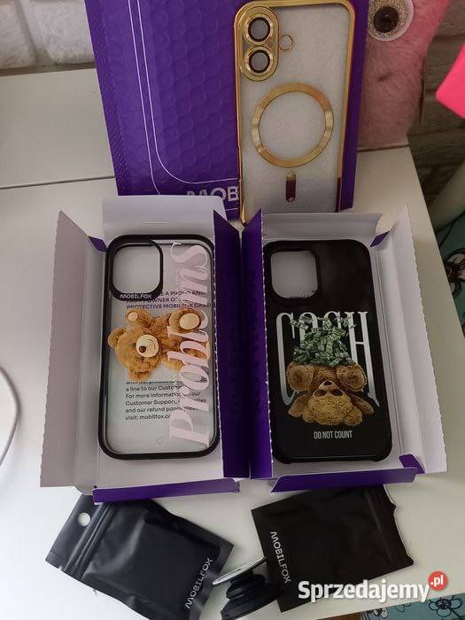 Zestaw pancernych etui Mobilfox na iPhone Etui