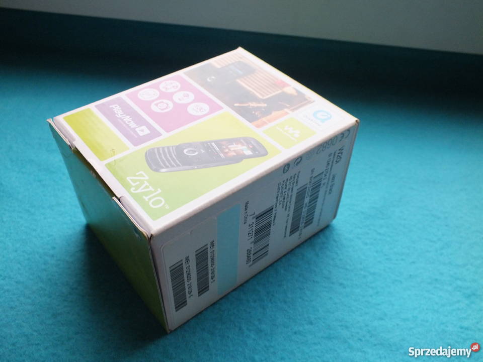 Oryginalny karon pudełko instrukcja Sony Żary