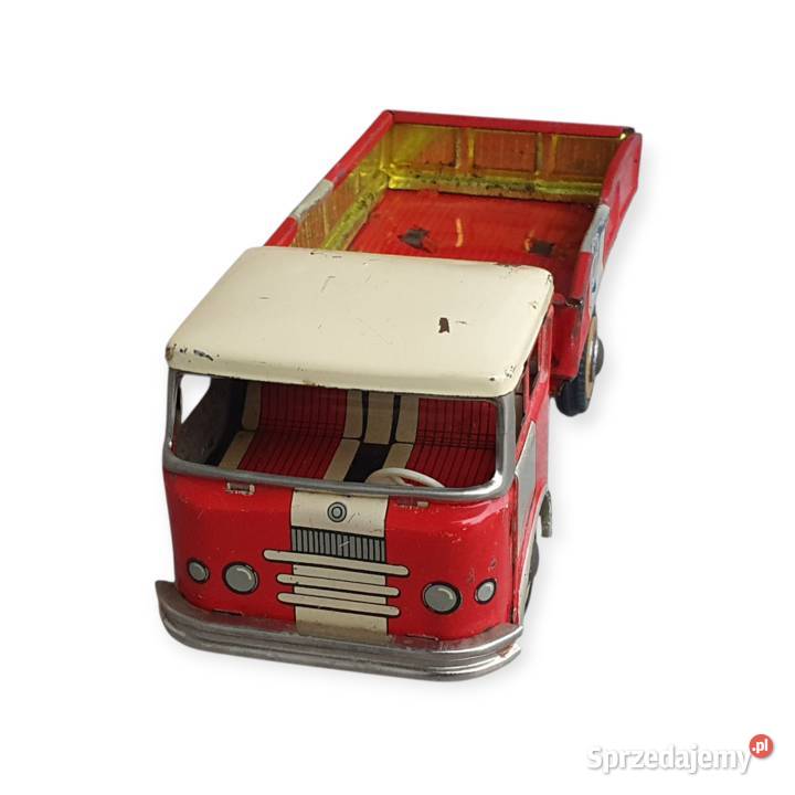 Stara zabawka blaszany model ciężarówki lata 60 Cieszyn