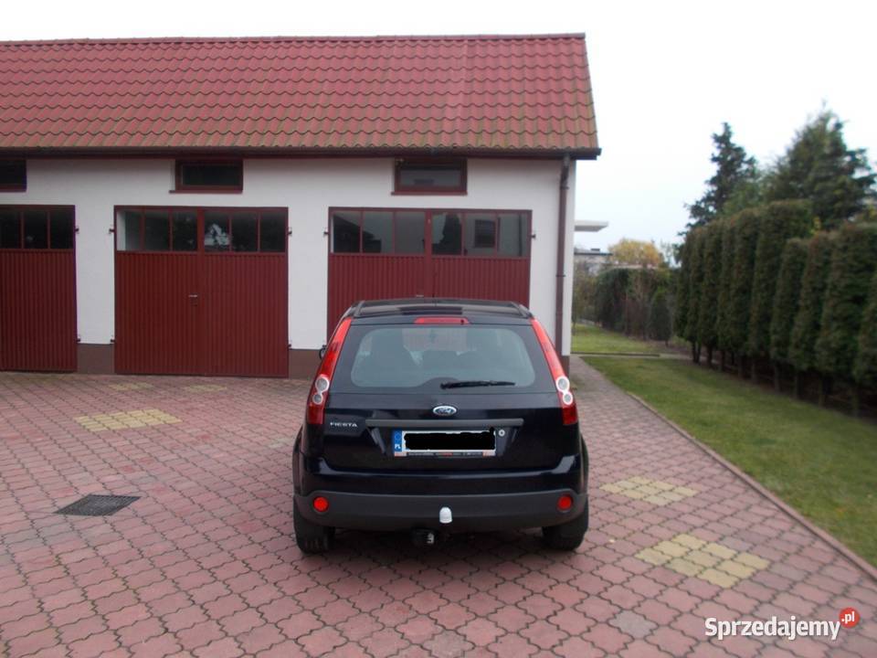 FORD FIESTA 125 benz 2007 r2008 r 5 drzwi KLIMA immobilizer łódzkie Uniejów sprzedam