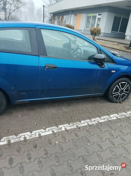 Fiat Grande Punto niebieski Poznań