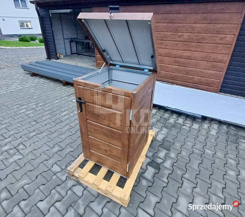 Zabudowa kosza na śmieci wiata obudowa 80x70x120 Bydgoszcz