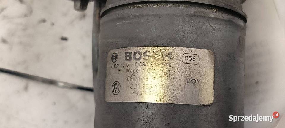 MECHANIZM WYCIERACZEK PRZÓD VOLKSWAGEN PHAETON Lipno