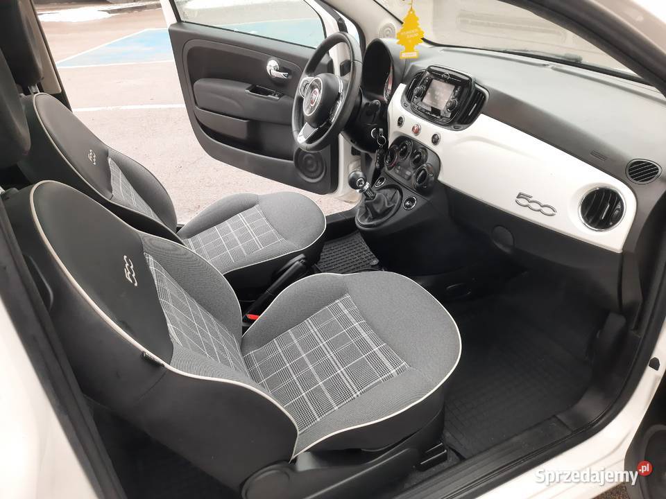 Fiat 500 12 Lounge EU6d Panorama Klima Navi Jaśkowice sprzedam