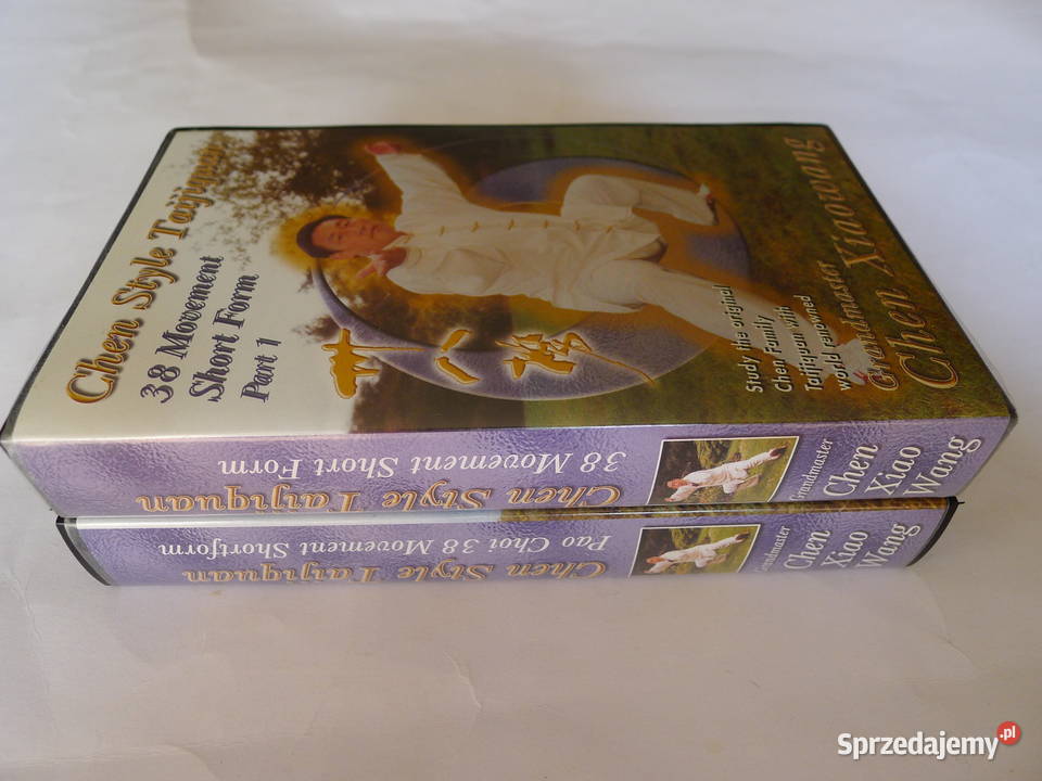 CHEN XIAOWANG Chen Taiji 38 form czIII VHS tasma dokument