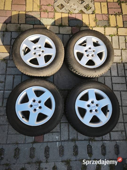 Felgi Aluett 5x100 oryginalne 15 opony zimowe Samochodowe Częstochowa