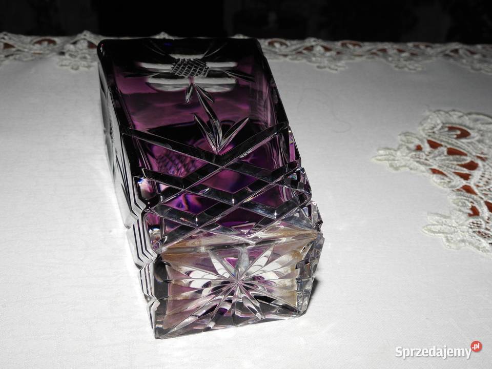 Wazon kryształowy Porcelana i szkło