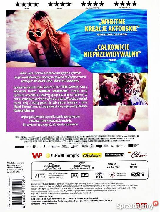 NIENASYCENI RALPH FIENNES DVDKS wielkopolskie Kalisz