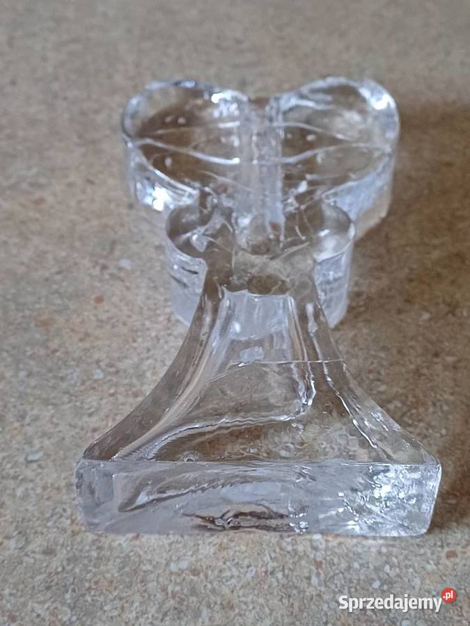 vintage wazonikświecznik Porcelana i szkło sprzedam