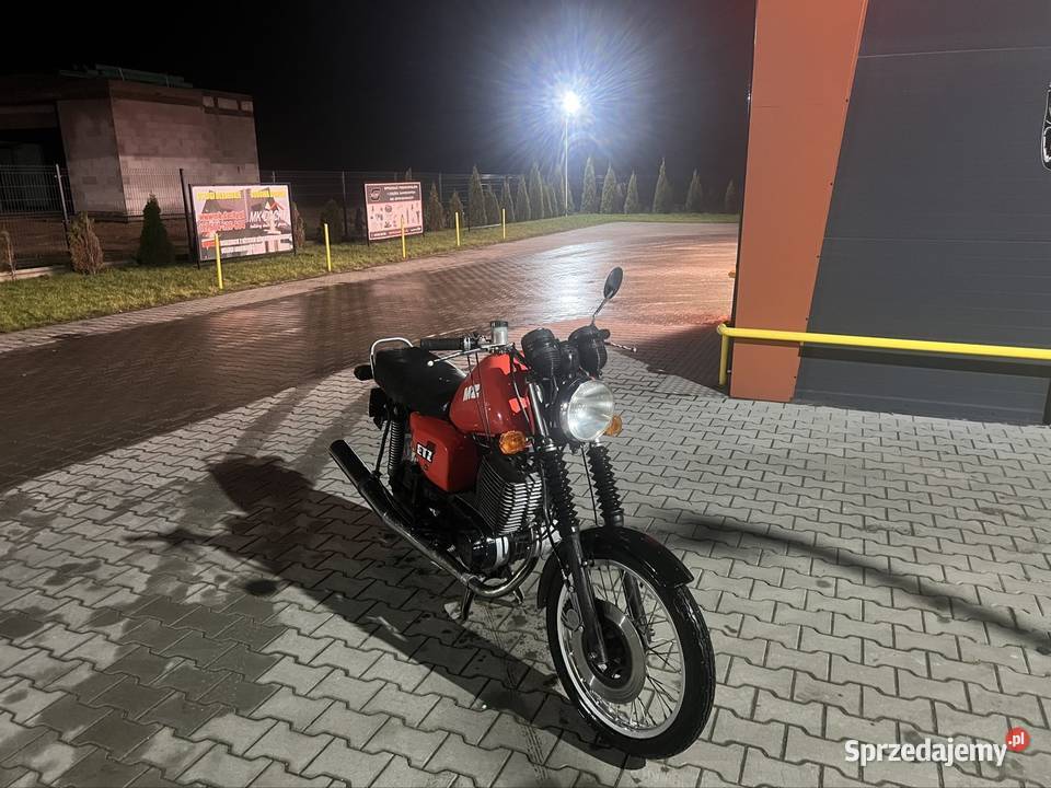 MZ ETZ 251e czerwony Bulkowo-Kolonia