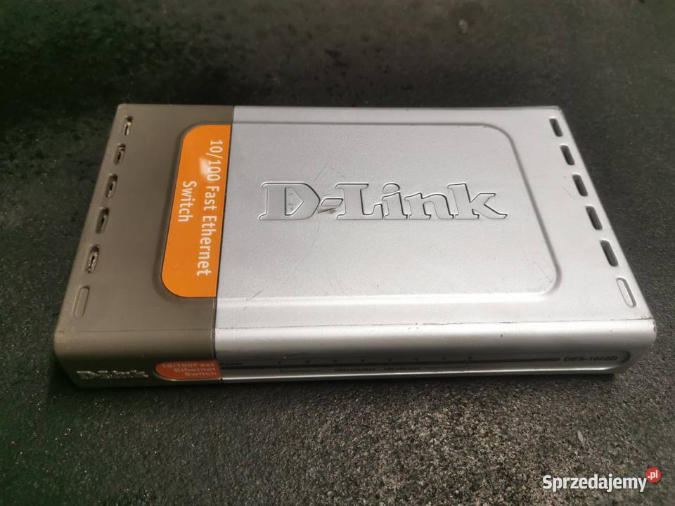 SWITCH DLink 8 port DES1008D 10 100 Mbps switch Ruda Śląska