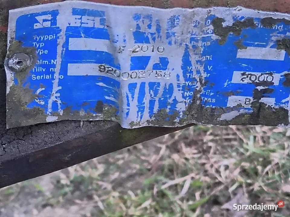 Sprzedam przyczepę do drewna hds Czarne Wielkie