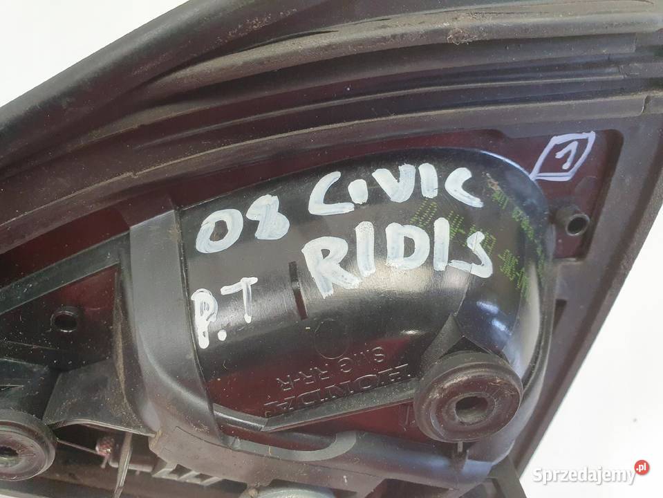 Honda Civic VIII ZEWNĘTRZNA KLAMKA DRZWI prawy Rudka