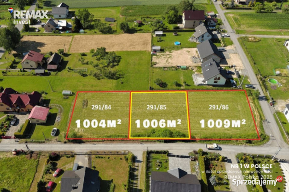 HIT W pełni uzbrojona działka 1006 m śląskie Pogwizdów