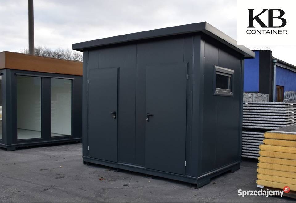 Podwójny kontener sanitarny 32 x 22 m z pisuarem sprzedam