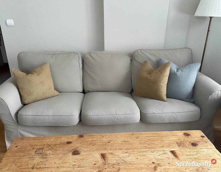IKEA Ektorp sofa 3osobowa kanapa beżowa 218cm Sofy i kanapy mazowieckie Radom