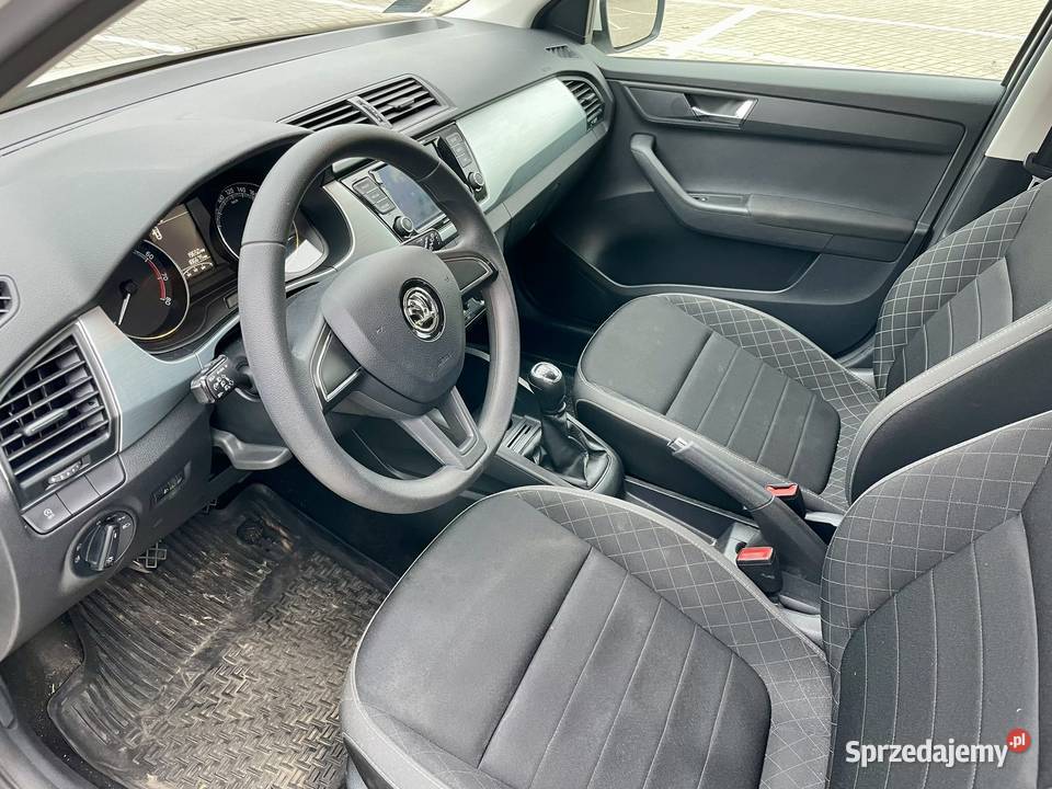 Skoda Fabia 2019 Kobmi 10 TSI Bezwypadkowy Salon ESP śląskie Sosnowiec