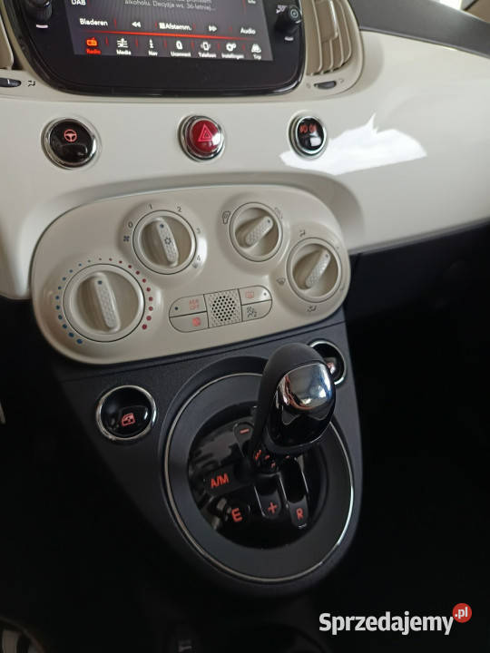 Fiat 500 Fiat 500 LOUNGE 12 69 Automat niski klimatyzacja Nowy Sącz