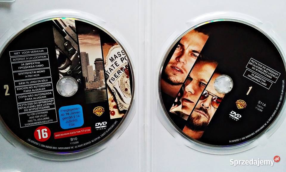INFILTRACJA LEONARDO DiCAPRIO 2 DVD Kalisz sprzedam