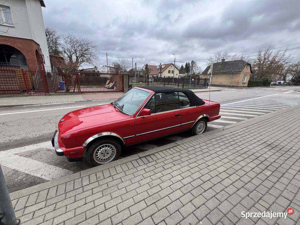 BMW 325i Cabriolet E30 1987 r Kolekcjonerski Warszawa