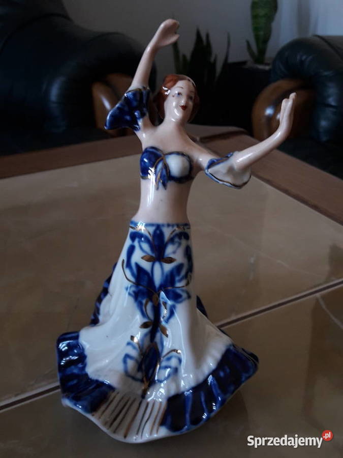 Porcelanowa tancerka Zygmunt Buksowicz Katowice Janów Lubelski