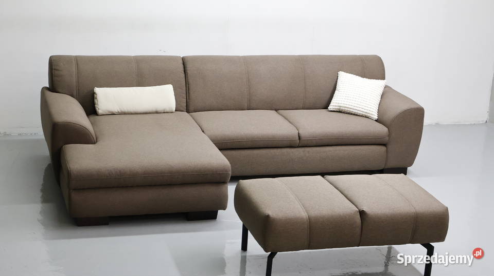 TCE DESIGN NAROŻNIK z funkcją spania PUFA Poznań