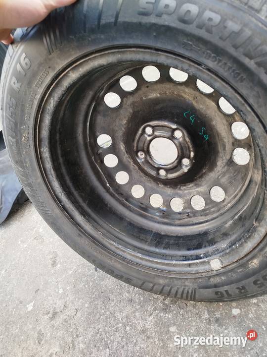 Koło zapasowe Opel 5x110 2155516 pokrowiec Września
