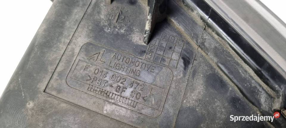 LAMPA LEWA PRZÓD MAZDA 6 F014003472L Części samochodowe Lipno