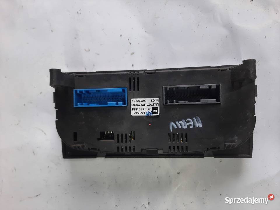 Opel Meriva A panel klimatronik klimatyzacji osobowe Ksawerów