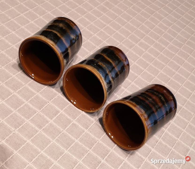 Kubki do grzanego wina Mirostowice PRL Katowice