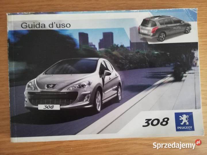 Instrukcja Obsługi Peugeot 308 - Sprzedajemy.pl