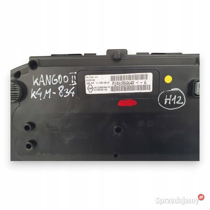 LICZNIK ZEGARY P248108864R Renault Kangoo II 15 lubelskie Chełm