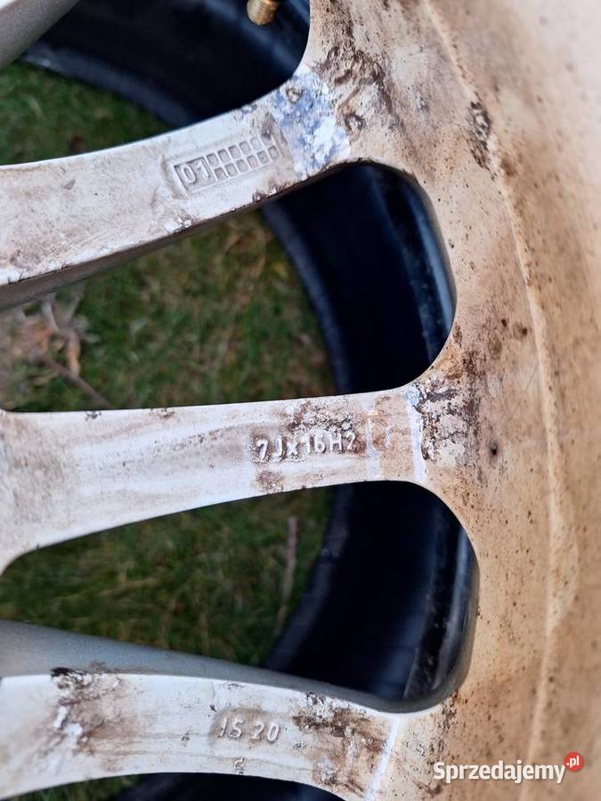 Felgi alu ori bmw 5 e39 7jx16 5x120 Sobienie-Jeziory sprzedam