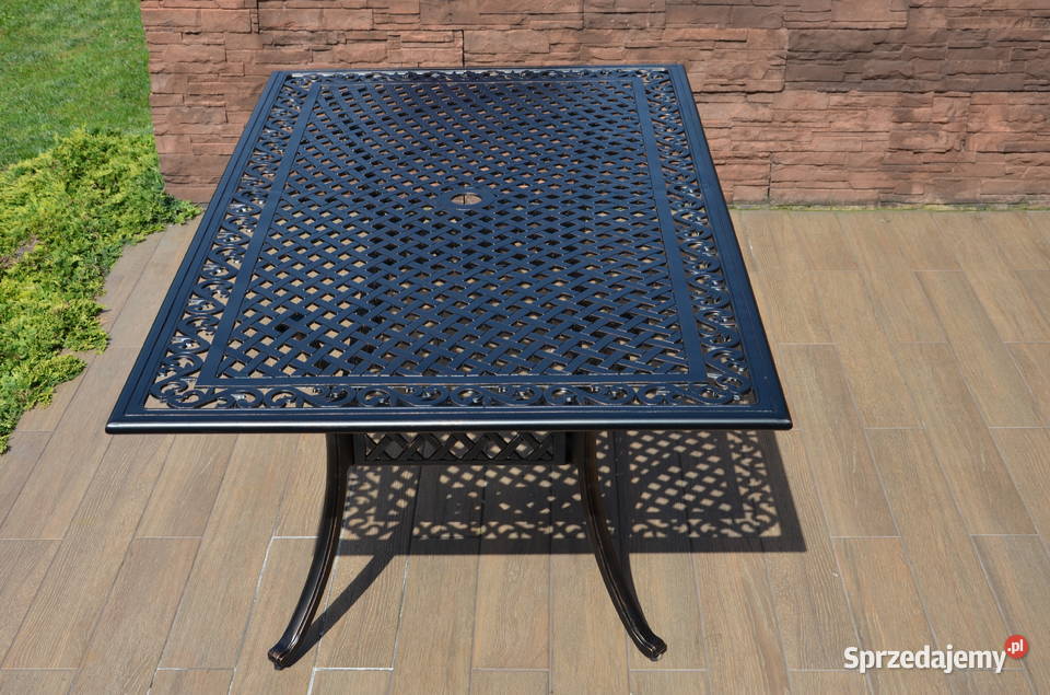 Meble ogrodowe metalowe komplet 68 osób Lisia Góra