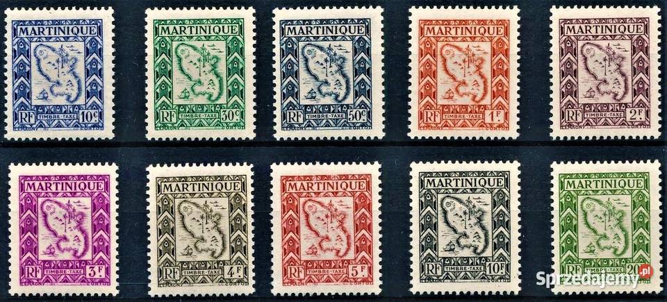MARTYNIKA 1947 zbiorek 5 serii MNH WYSYŁKA Człuchów