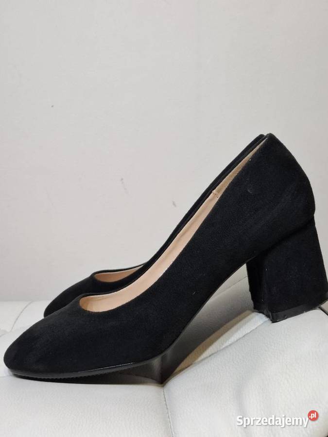 Fama 37 czółenka czarne damskie czarny Kraków