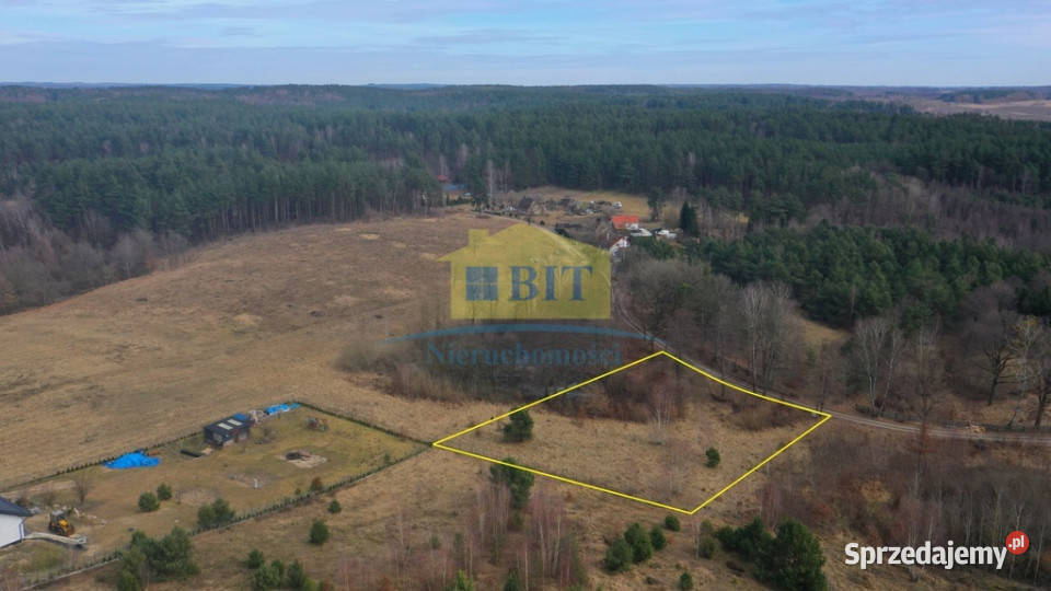 Działka 3412 m2 Jeziorem Krosino Głęboczek