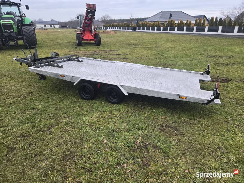 Laweta przyczepa Eder Uchylna Aluminiowa DMC Szprotawa
