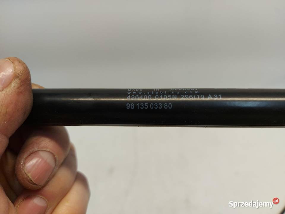 PEUGEOT 508 II Siłownik maski lewy prawy komplet