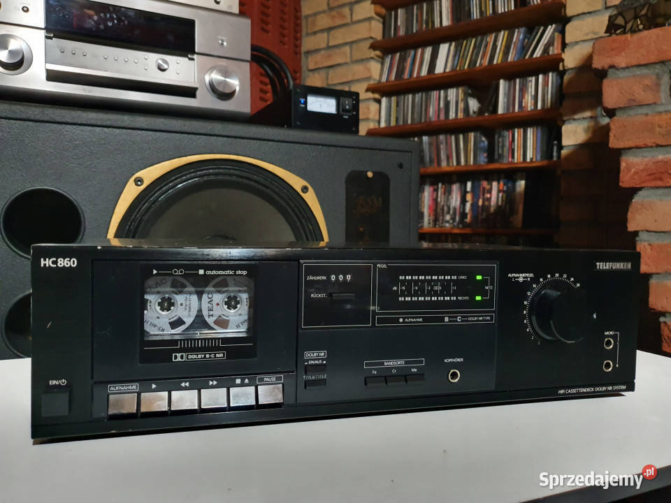 magnetofon tapedeck casette deck HC 860 Międzychód