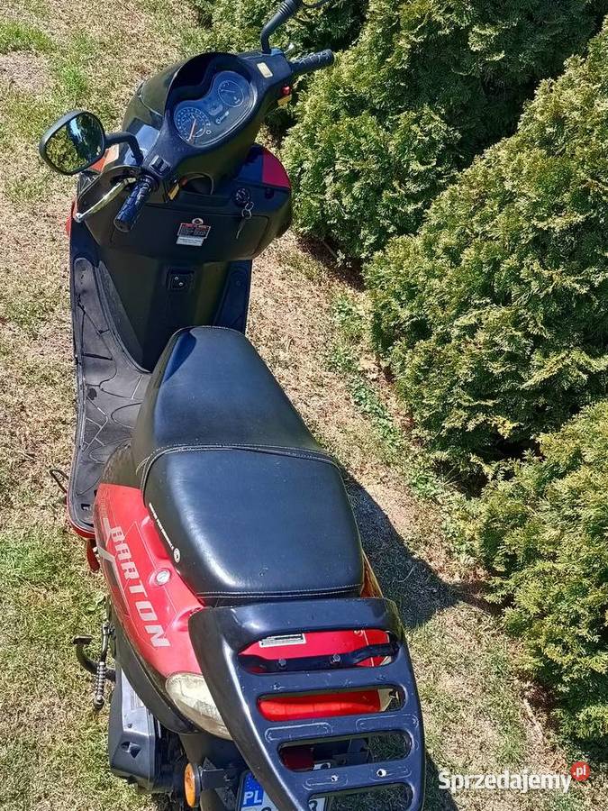 Skuter Barton huragan 50 serwisowany w ASO Nowy Dwór Gdański