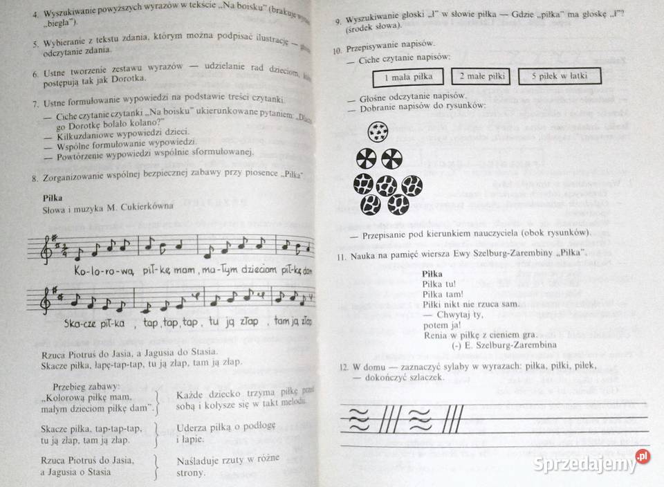 Język polski Kl 1 Materiały metodyczne Zeszyt 2
