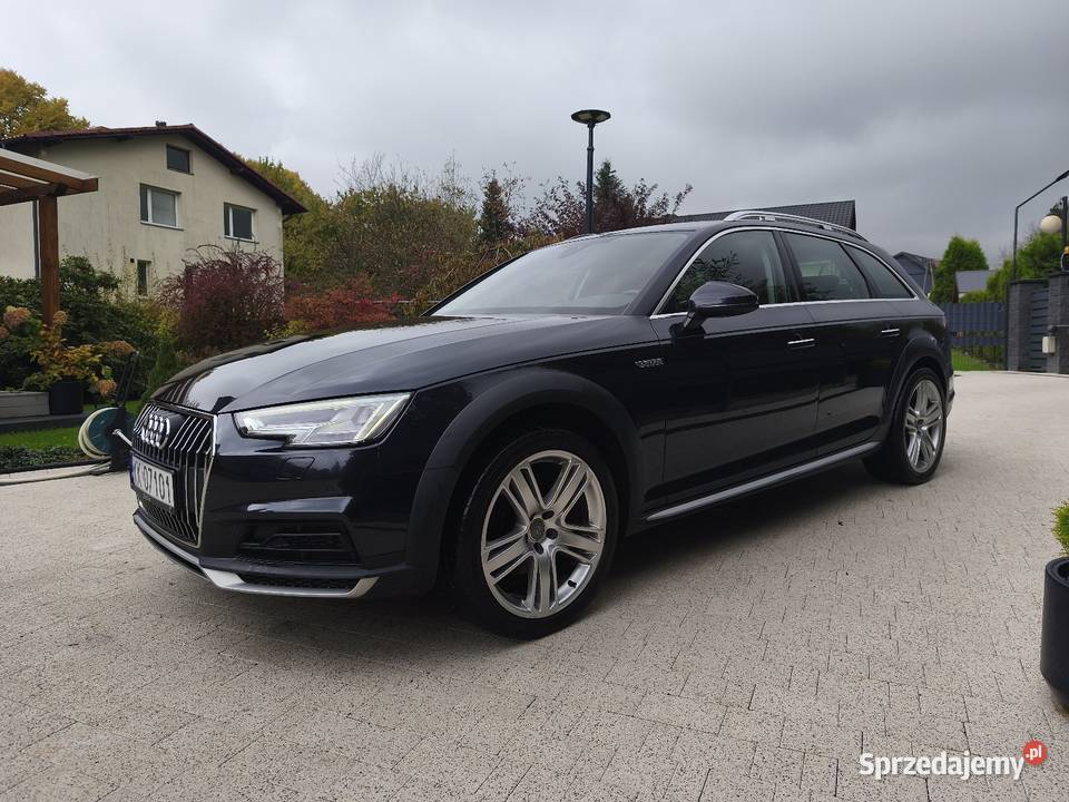 Audi A4B9 Allroad 2 0 TDI Quattro bezwypadkowa skórzana tapicerka śląskie Radziechowy