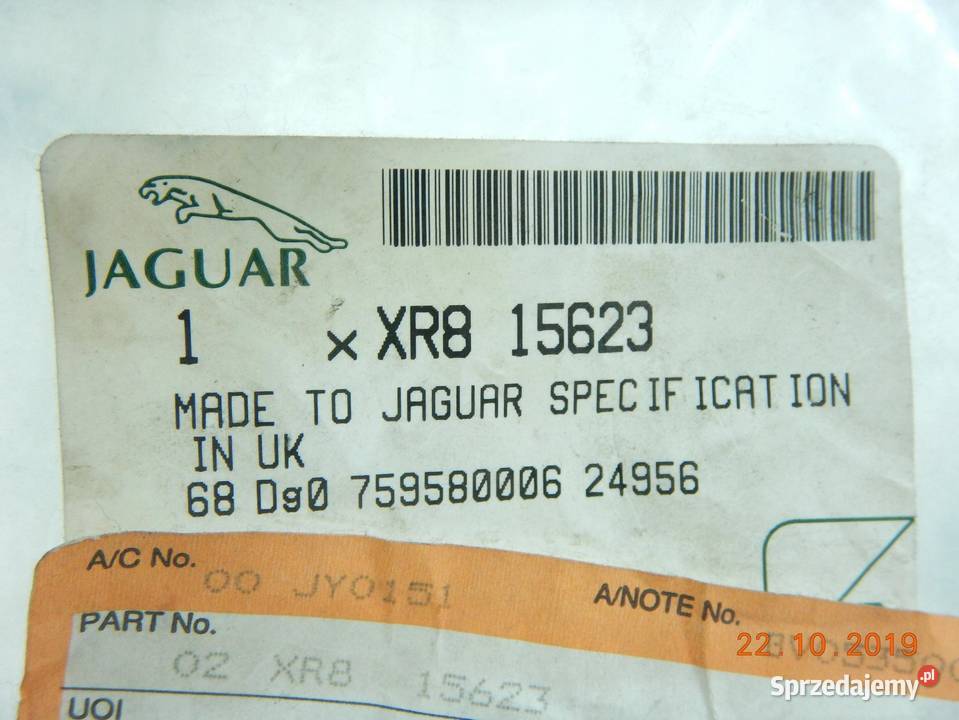 WIĄZKA PRZEWODÓW JAGUAR STYPE 9908 XR815623 ASO