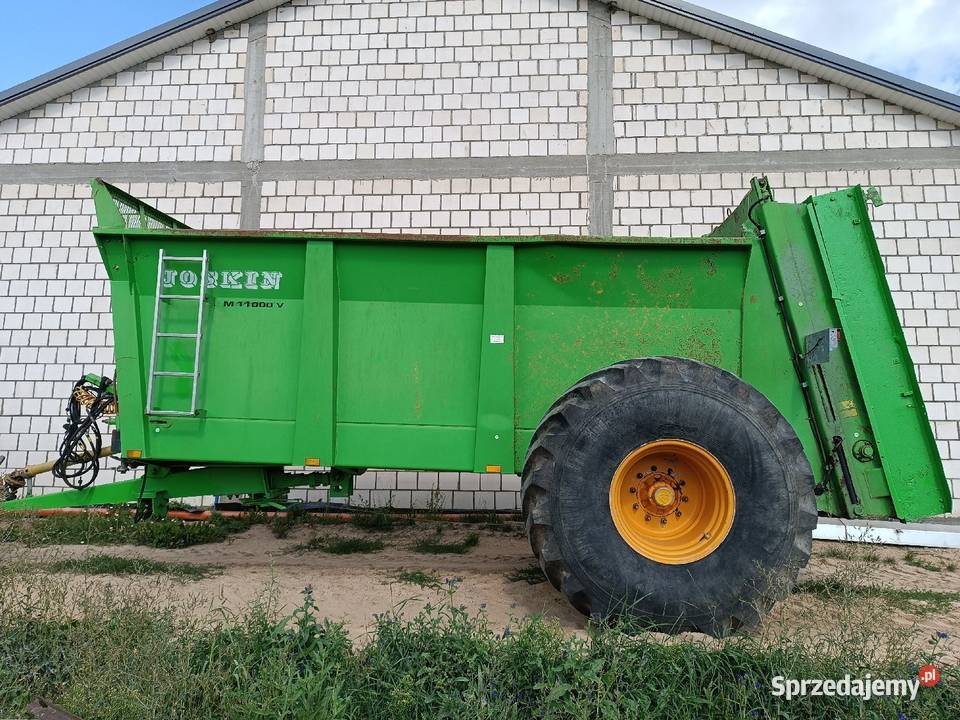 Rozrzutnik Joskin Tornado M11000v podlaskie Suwałki