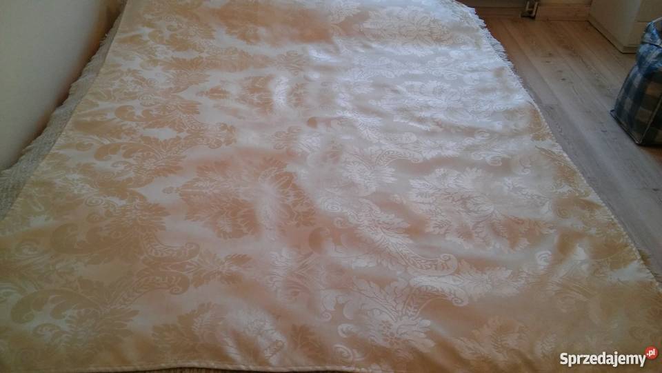 obrus obrusy na prezent beżowy złoty Obrusy i serwety pomorskie Gdańsk sprzedam