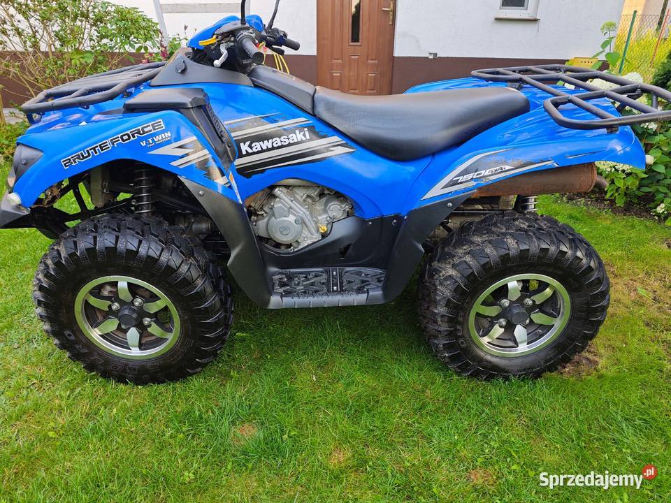 Kawasaki Brute Force KVF 750 zarejestrowany Nowe Miasto Lubawskie