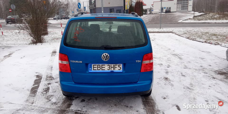 Sprzedam Wolksvagen Touran 19 tdi 135 klimatyzacja Touran łódzkie sprzedam