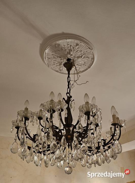 Luksusowy żyrandol kryształowy Maria Teresa 18 Wałbrzych