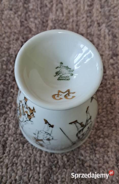 Kieliszek Kielich Pucharek Porcelana Hertel Suwałki